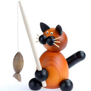statuette chat décoratif